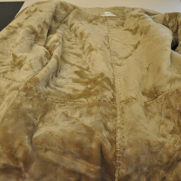 J Percy For Marvin Richards Suede Leather Coat - Picture 6 of 10